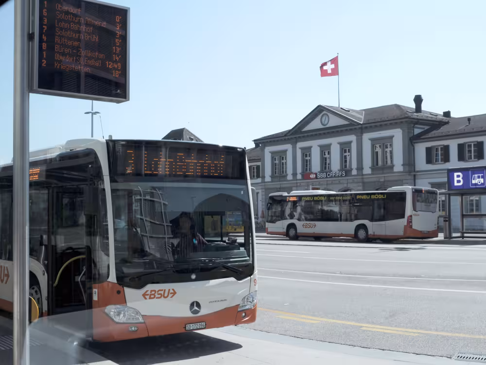 BSU Bus in Solothurn